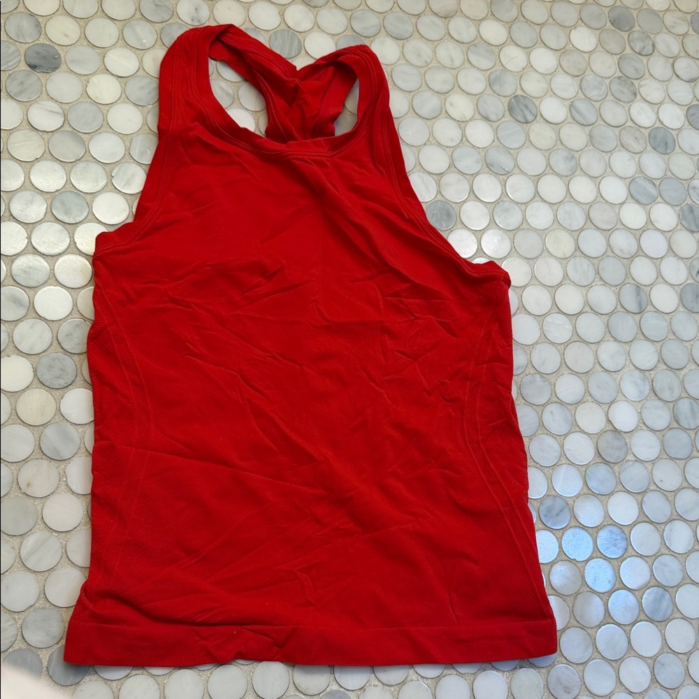Women's Red CRZ Yoga Tank Top